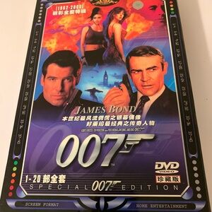James Bond 20 Movie DVD Collection, Chinese.